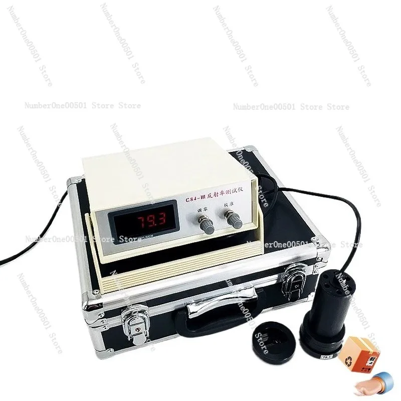 مقياس الانعكاسات C84 III لاختبار عتامة الطلاء الخارجي انعكاس الطلاء