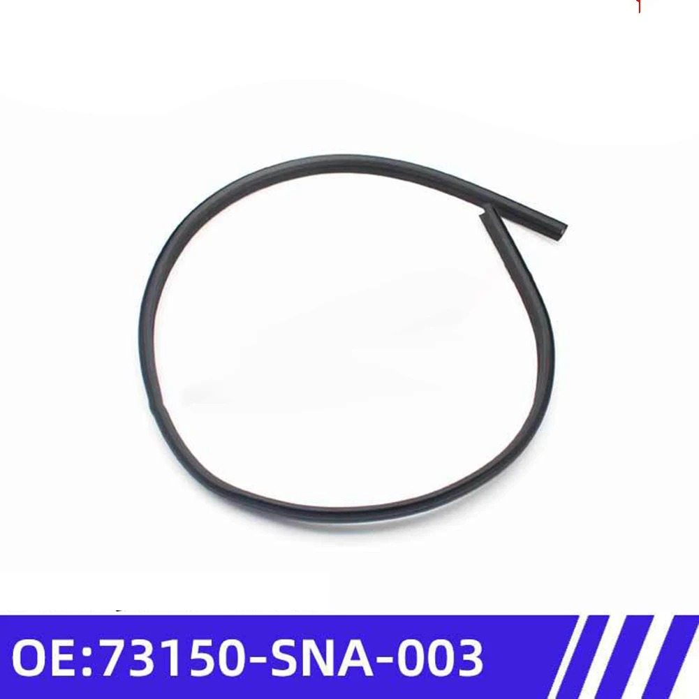 For Honda Civic 2006 2007 2008 2009 2010 2011 Windshield Sealing Strip Noise Sound Insulation Rubber Weatherstrip 73150-SNA-003