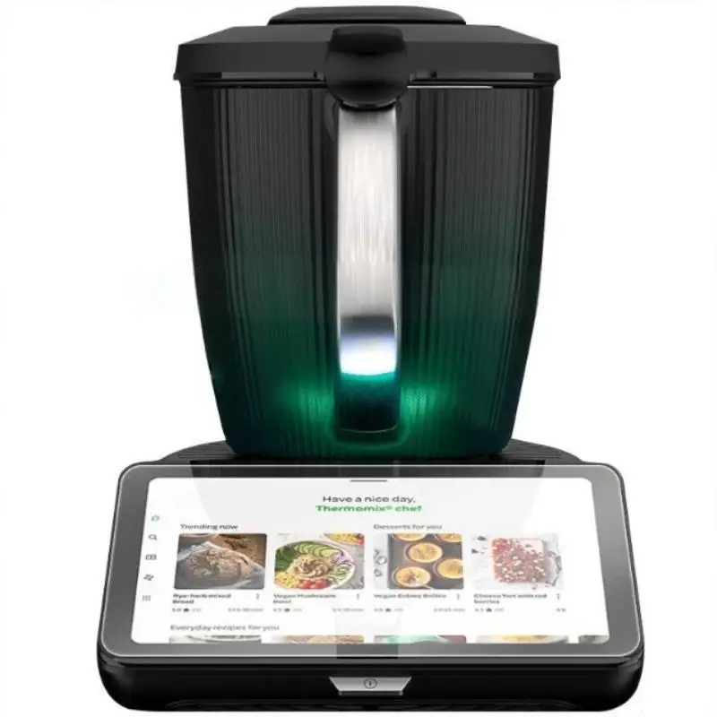 

New Tempered Glass Screen Protector For Thermomix TM7 Anti-Fingerprint High-Alumina Glass Clear Mixer Accessories