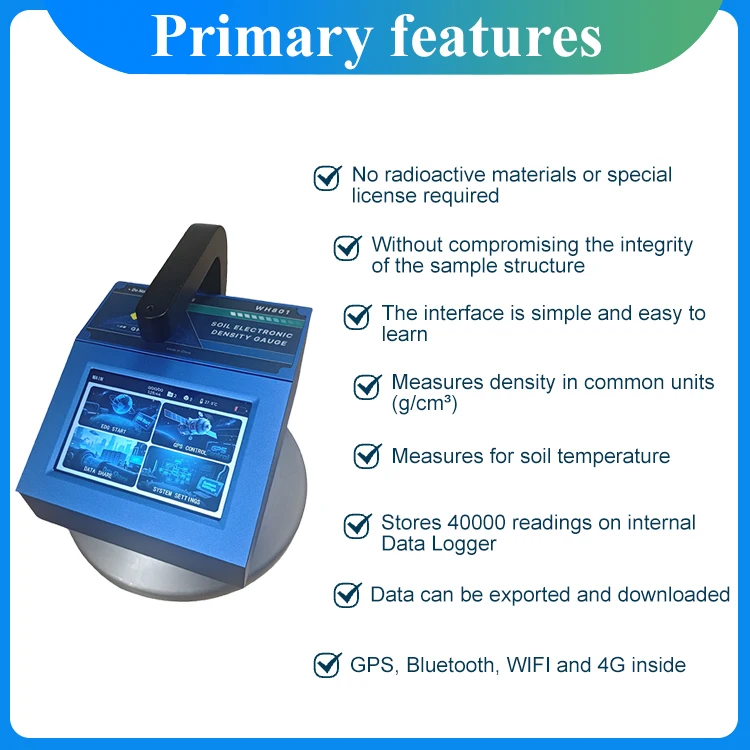Troxler 3440, tragbares Design, Bodendensitometer, nicht nuklear, Densitometer für Bodentests, Dichteprüfgeräte