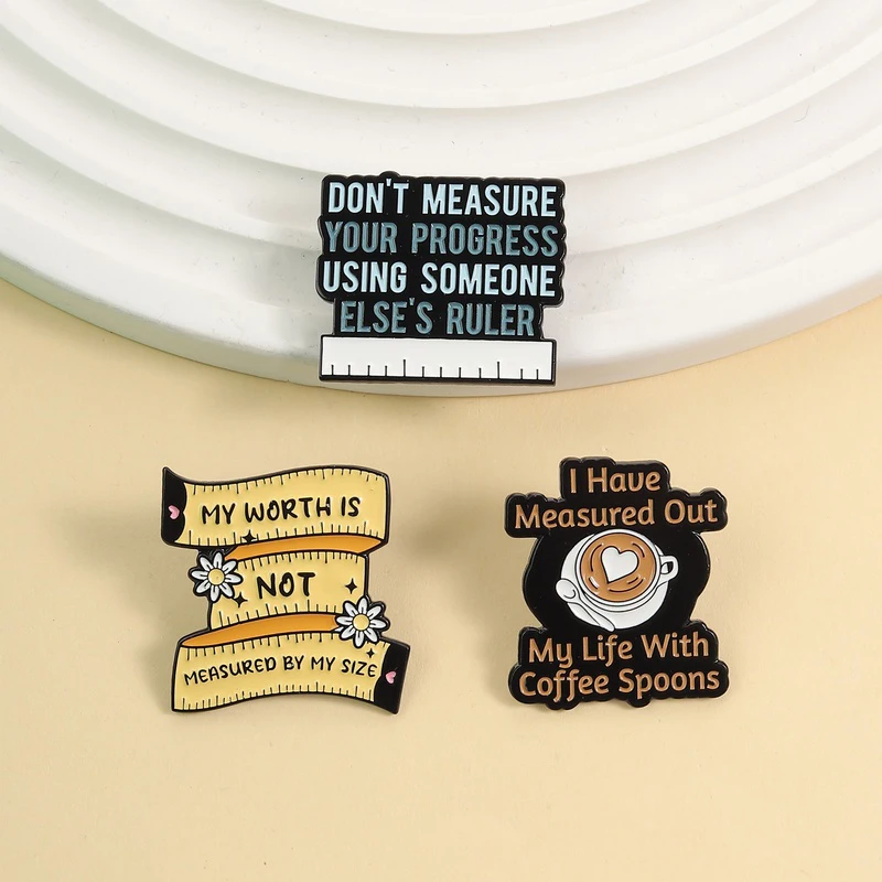 Custom Quotes Enamel Pins Motivational Phrases Allah Is With You Islamic Culture Spanish Quote Brooches Lapel Badge Jewelry Gift