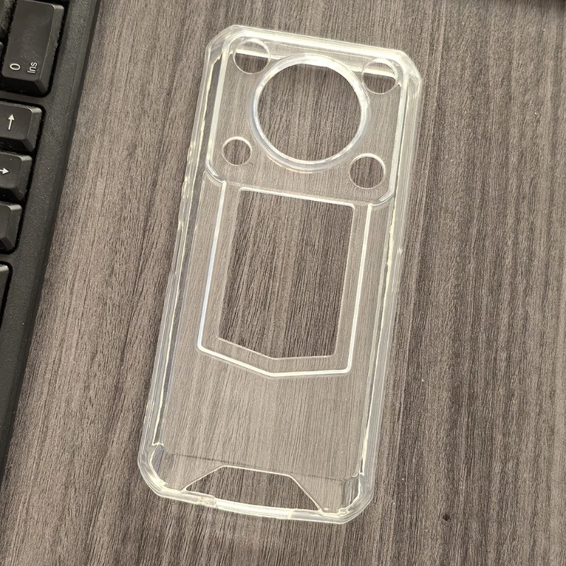 For Oukitel WP56 TPU Phone Case for OukitelWP56 OUKITEL WP 56 Transparent Black Silicone Soft Cover Protective Back Shell