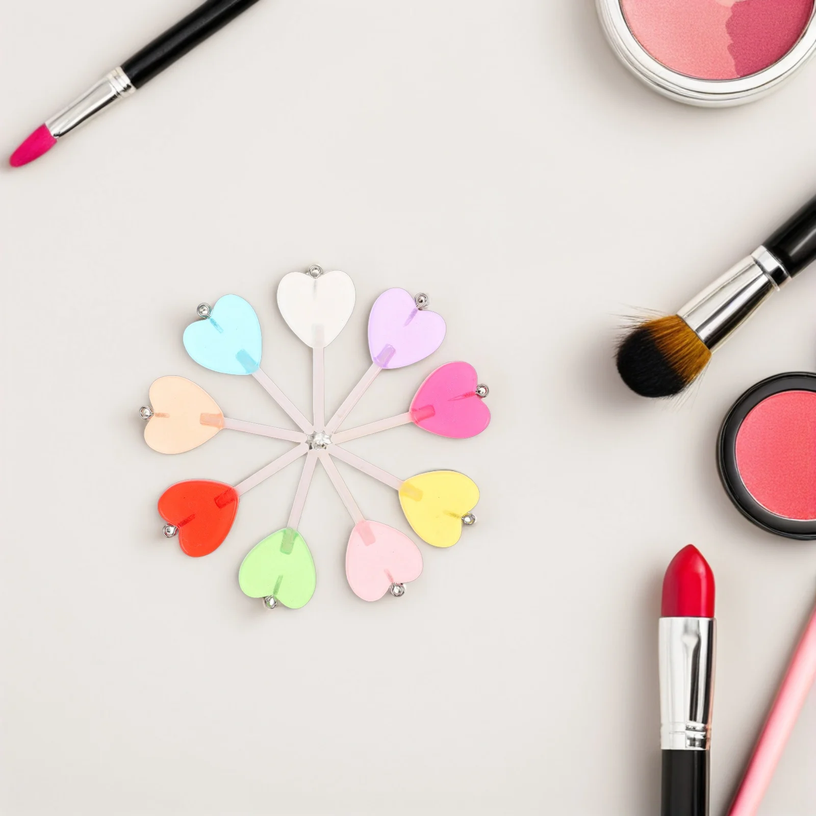 

40Pcs Resin Candy Lollipop Charms Realistic Design for DIY Jewelry Making Candy Pendant Keychain Accessories Mini Resin Lollipop