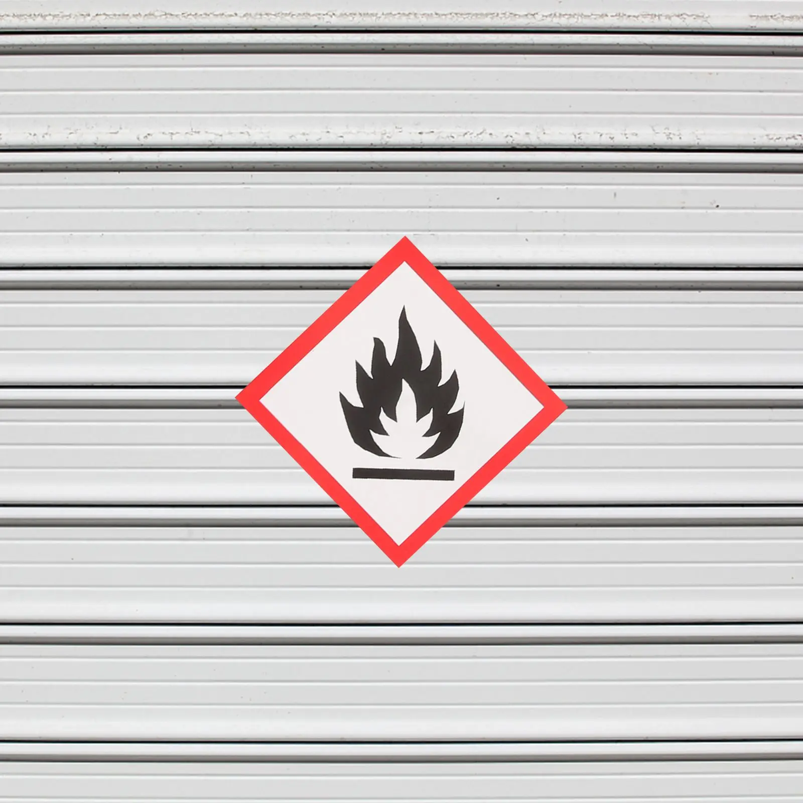 10pcs Liquid Stickers 5x5cm PVC Self Adhesive Warning Signs Safety Caution Labels Fire Prevention Tools