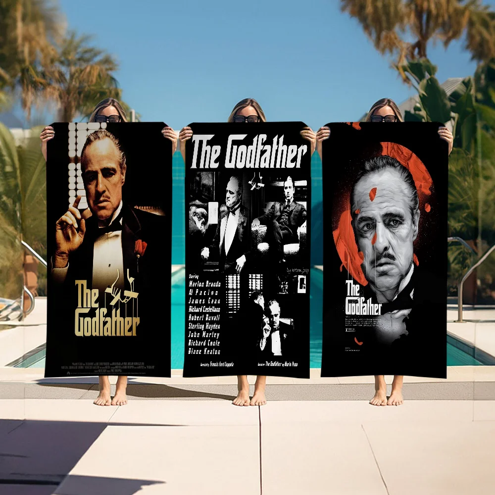 

Godfather Movie Beach Towel Colorful Bath Towels for Girl Microfiber Quick Dry Custom Sand Free Beach Yoga Spa Gym Pool