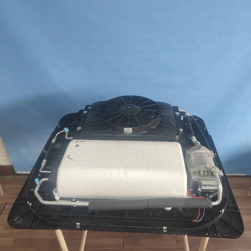 بطارية الطاقة المقصورة شاحنة الكهربائية التيار المتناوب t شاحنة المحمولة 12dc 12 فولت مكيف الهواء التيار المتناوب سيارة 12 فولت 24 فولت مكيف الهواء على السطح