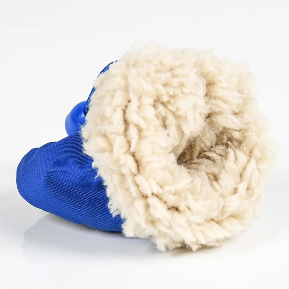 

4Pcs Anti-Skid Pet Shoes Dog Running Boots Paw Protection Sole Outdoor Sports Foot Covers Blue Size 7 Pet Shoes