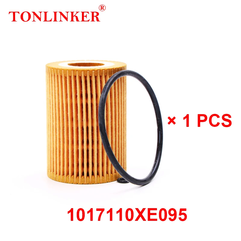 TONLINKER Car Oil Filter 1017110XE095 For GWM PORE Ute 2020 2021 2022 Cannon PAO 2.0AT 2.0MT Diesel Version Model Car Accesories