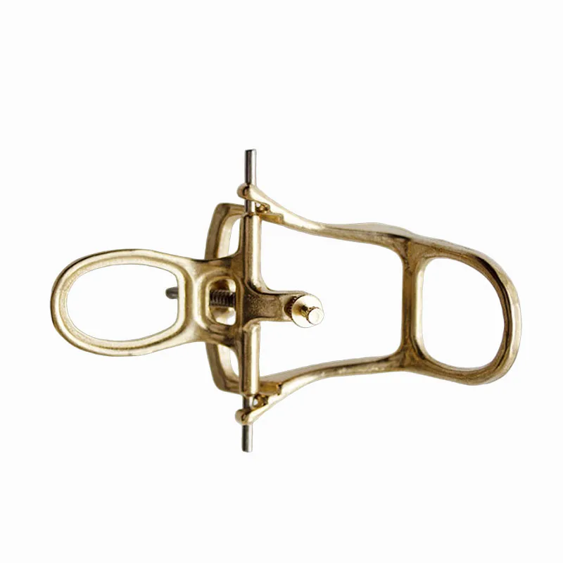 Dental Copper Zinc Alloy Frame Oral Care Restorative Bite Frame  Adjustable Tooth Jaw Orthodontic Tool Dental Lab Tools S/M/L