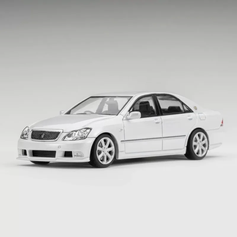ignition model クラウンAthlete 3.5ホワイトミニカー Micro Turbo 1:64 Toyota Crown Athlete S180 Diecast Model Car