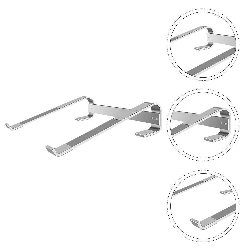 

Laptop Stand Alloy Rack Hollow Bracket Anti-slip Computer Holder Support Stands