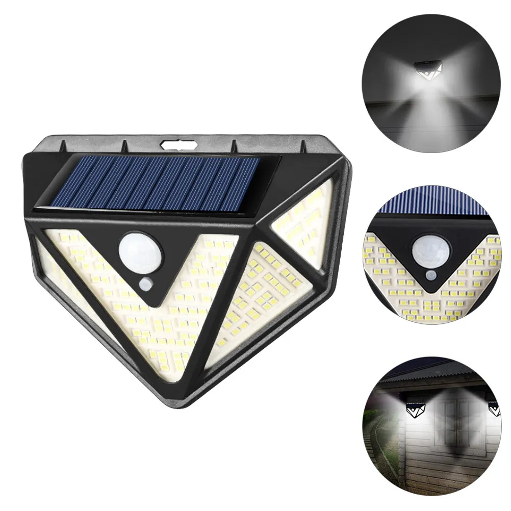 

Solar Wall Lamp LED Bright Sensor Night Light Outdoor Waterproof Durable Wall Mounted Lighting LED Solar Light