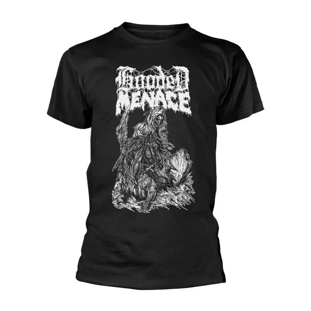 Hooded Menace 'Reanimated By Death' T shirt NEW