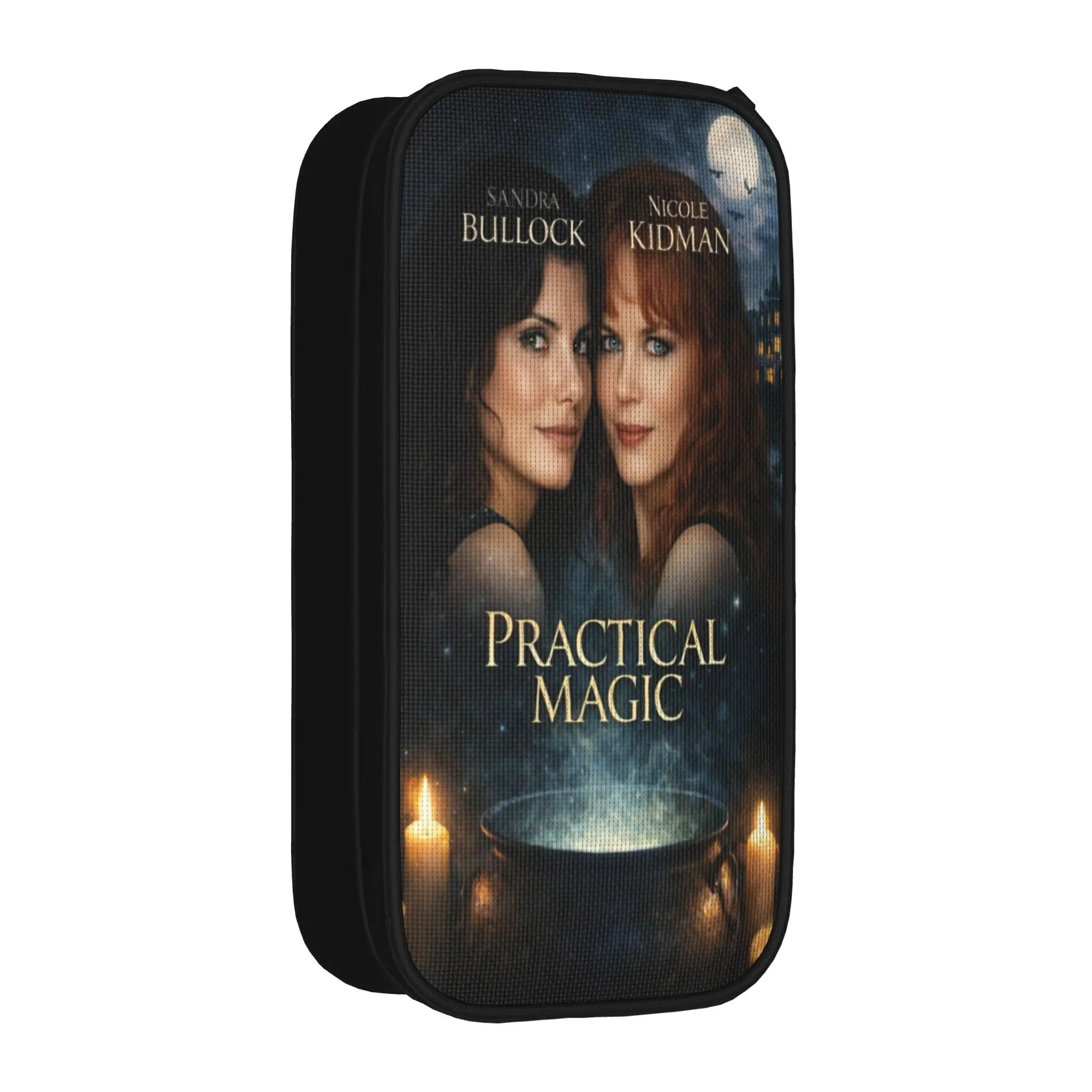 Practical Magic 2 Pencil Case Double Layer Large-capacity Office Accessories  Pencil Box Suprise Gift