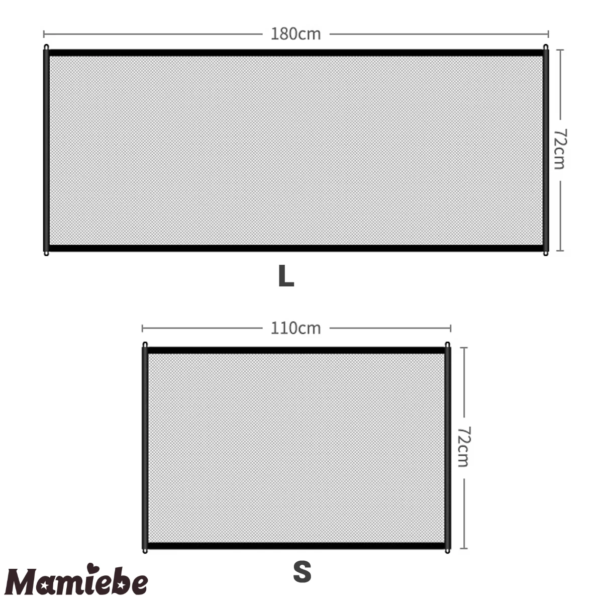 

«Детское защитное ограждение: прочная балконная сетка, палубный забор — внутренний барьер с мелкой сеткой для многоцелевой защиты».