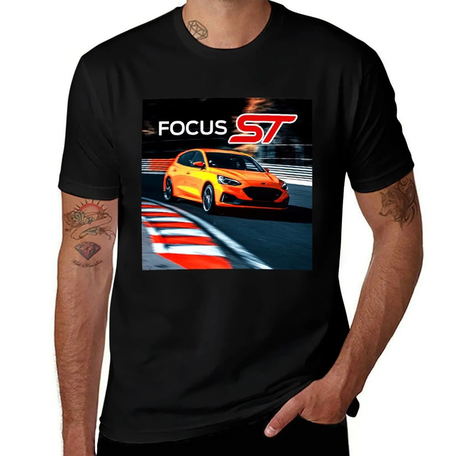 Focus ST T-Shirt Lightweight Print T-Shirt