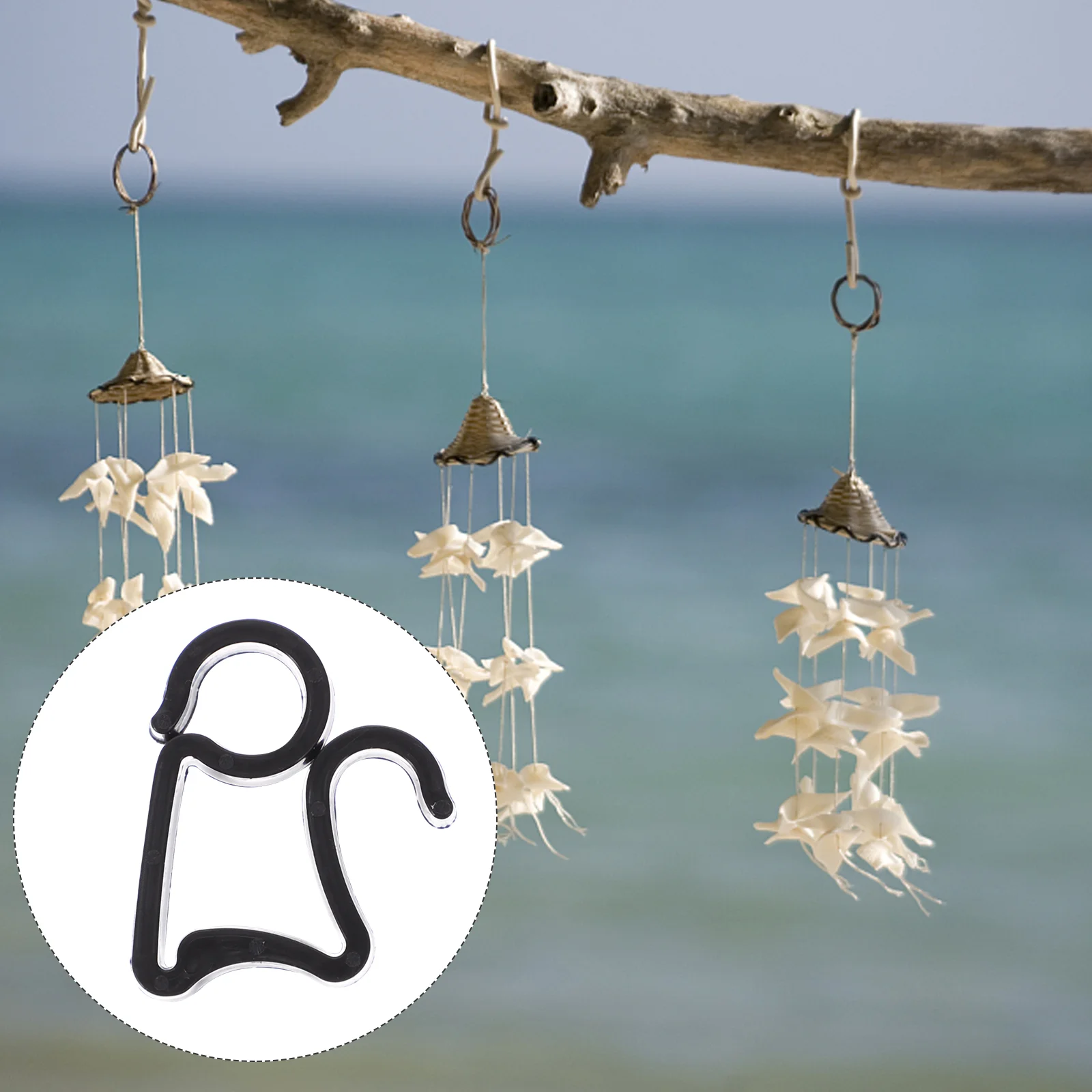 100 Pcs Christmas Lights String Hook Accessories Hooks for Hanging Weatherproof Hangers Water