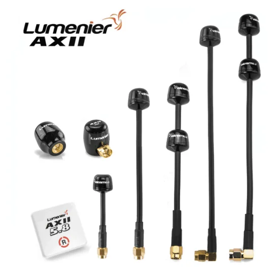 Lumenier AXII 2 5.8 جيجا هرتز 2.2dBi كسب هوائي FPV هوائي طويل المدى RHCP لسباق RC FPV