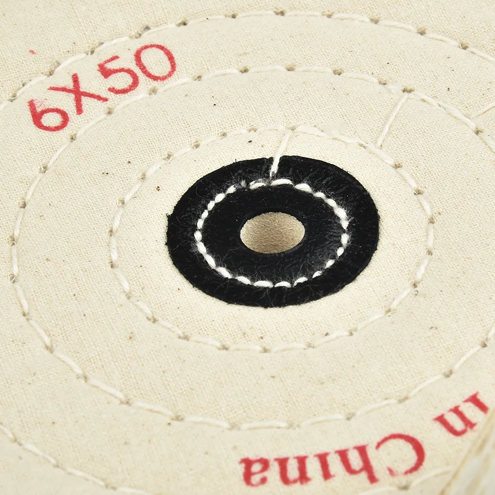 

Полировальный круг 1/2 дюйма, шлифовальный диск, толщина, аксессуар, инструмент, 6 дюймов, тканевый буфер, полировальная шлифовальная машина, белая подходит