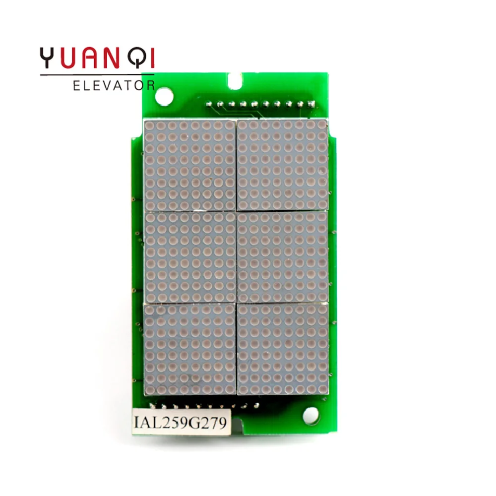 

Yuanqi Lift Spare Parts Elevator 300P 5400 Dot Matrix Display PCB Board 57910070