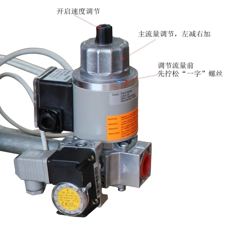 Dongsi valve group Lialu burner solenoid valve inlet gas valve MV-DLE205 207 210 215220