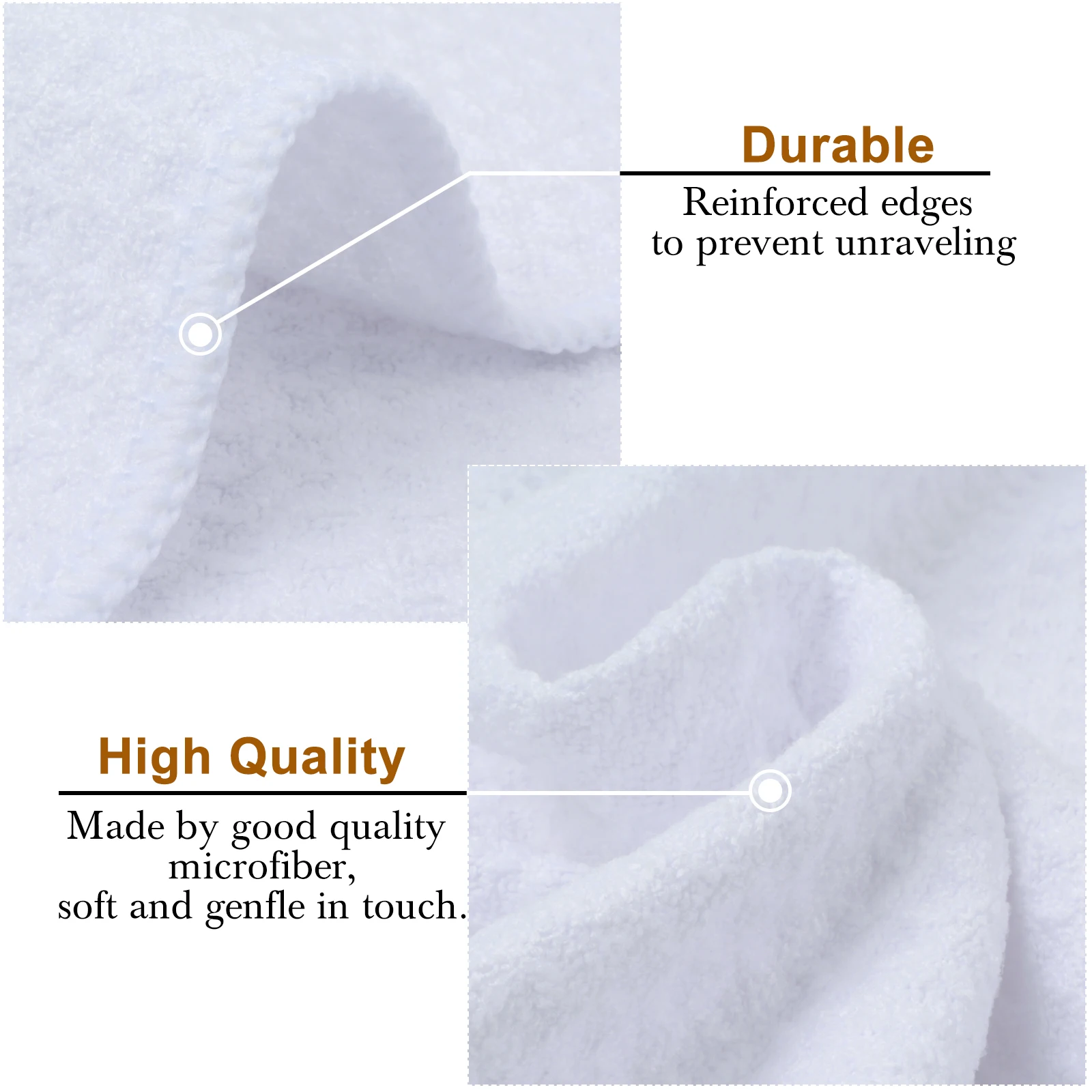 Household Microfiber Kitchen Dish Towel Hand Towel Kitchen Cleaning Cloth Waffle Weave Cloth Quick Drying 16inX24in 3 Pack