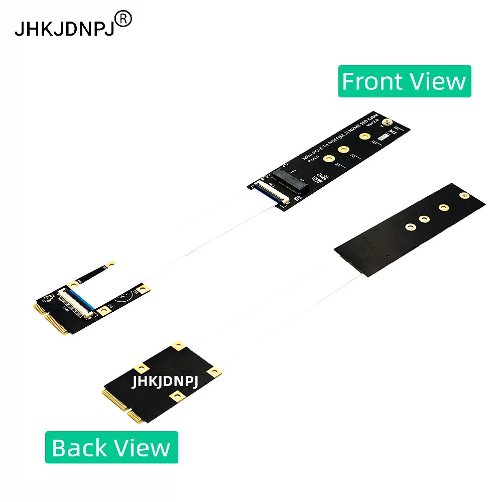 M.2 NGFF NVME SSD to Mini PCI-e male port Adapter with FFC Cable