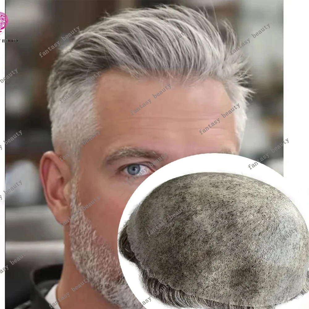 

Супертонкая прочная пленка Super Natural 0,12 мм, бело-серая, 1B65, 1B80 # Невидимый капиллярный протез из натуральных волос: темно-коричневый, светло-русый, самый доступный