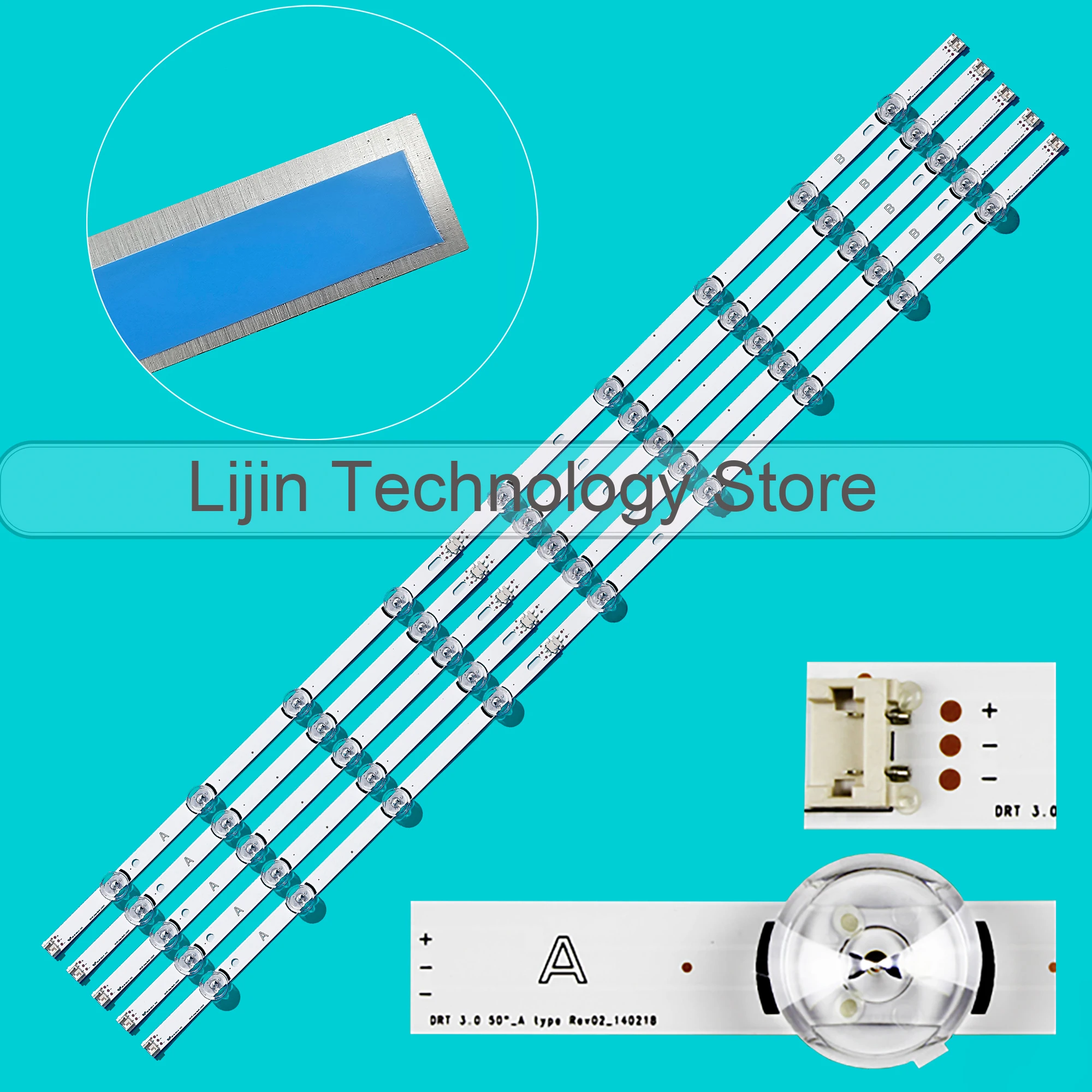 LED strip For 50LB582B 50LF6100 50LB650V LC500DUH-FG-A4-P1 FGP2 NC500DUN-VXBP2 LC500DUE FG A4 A3 A2 A1 M4 M3 M2 M1 50LB5620-CA