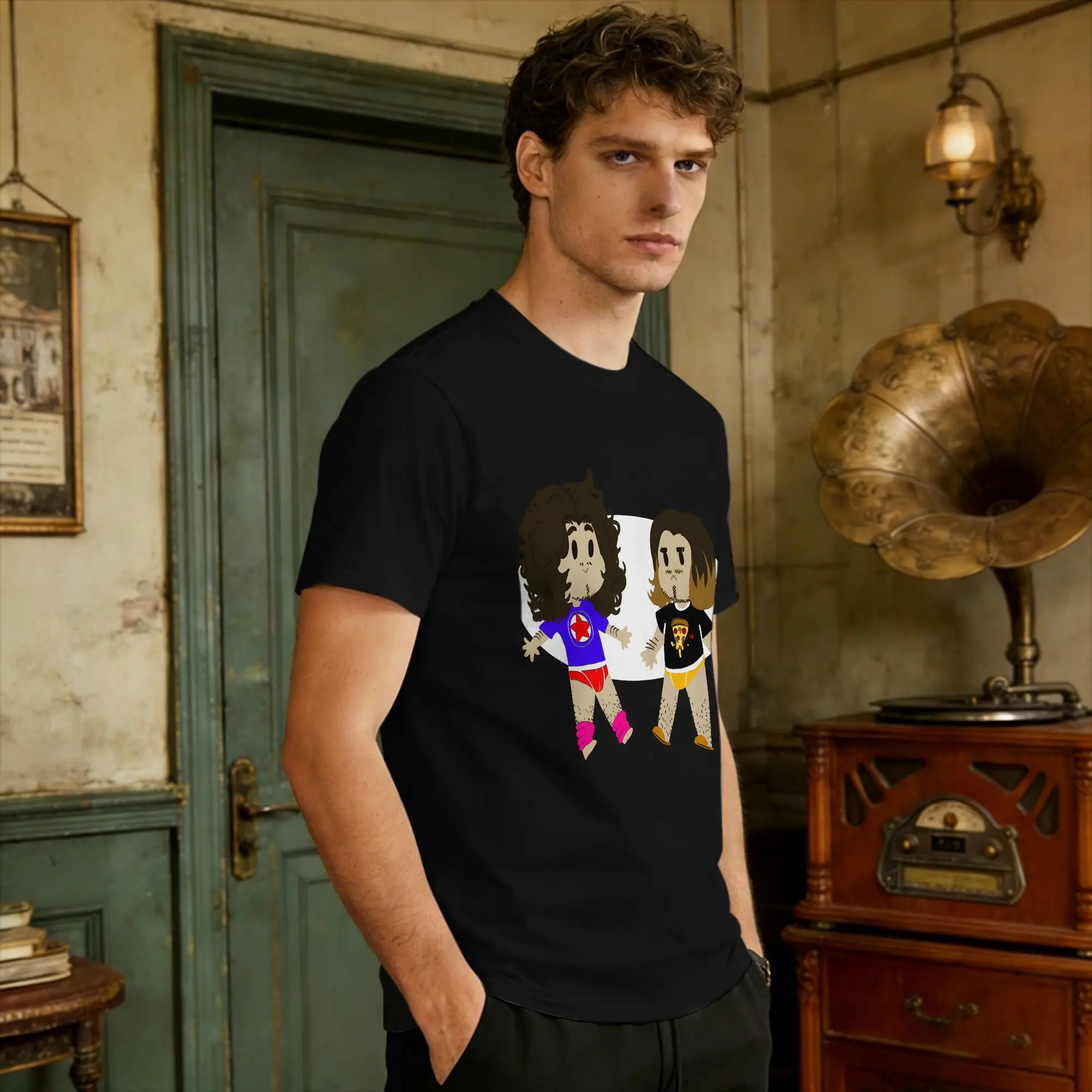 Chibi Grumps  Cotton T-Shirt For Adult Summer  Y2K Casual T Shirts Hipster Tees Big Size Casual Clothes