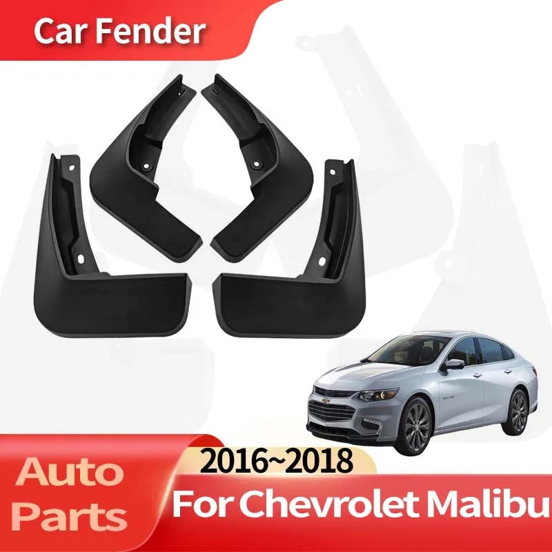 

Auto Accessories For Chevrolet Malibu XL 2016~2018 Car Fender Anti-sand Splash Mud Guard Skin Punch-free Installation Car Tools