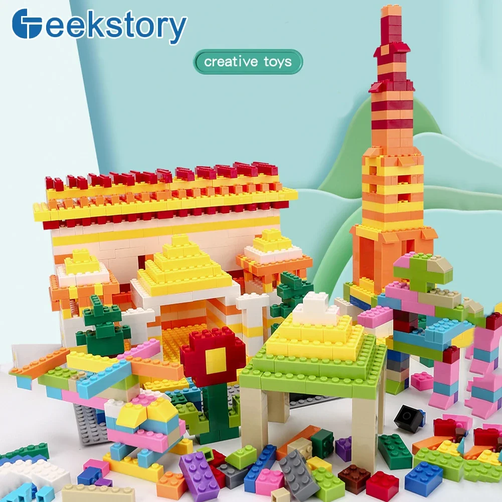 125g/250g Klocki Konstrukcyjne Hurtowo Zestaw Klocków Płytki Kreatywna Zabawka Małe Elementy Kompatybilne z Lego Zestaw DIY dla Dzieci