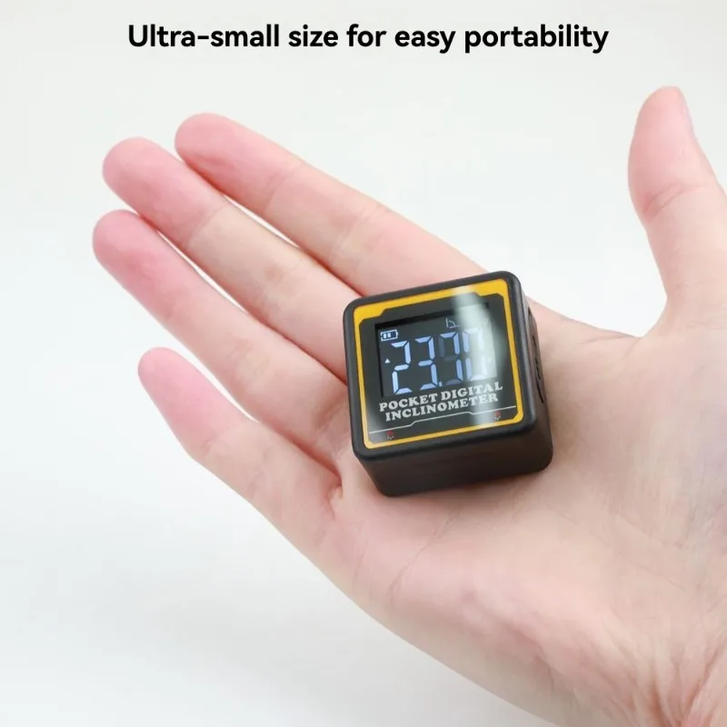 AB11-Digital Angle Measuring Instrument Magnetic Inclinometer Bluetooth Woodworking Tools Tilt Measurement Functionality