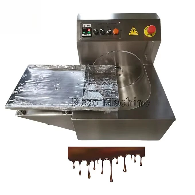 

Small Wheel Chocolate Making Machine To Melt Chocolate Melting And Tempering Pot Machine