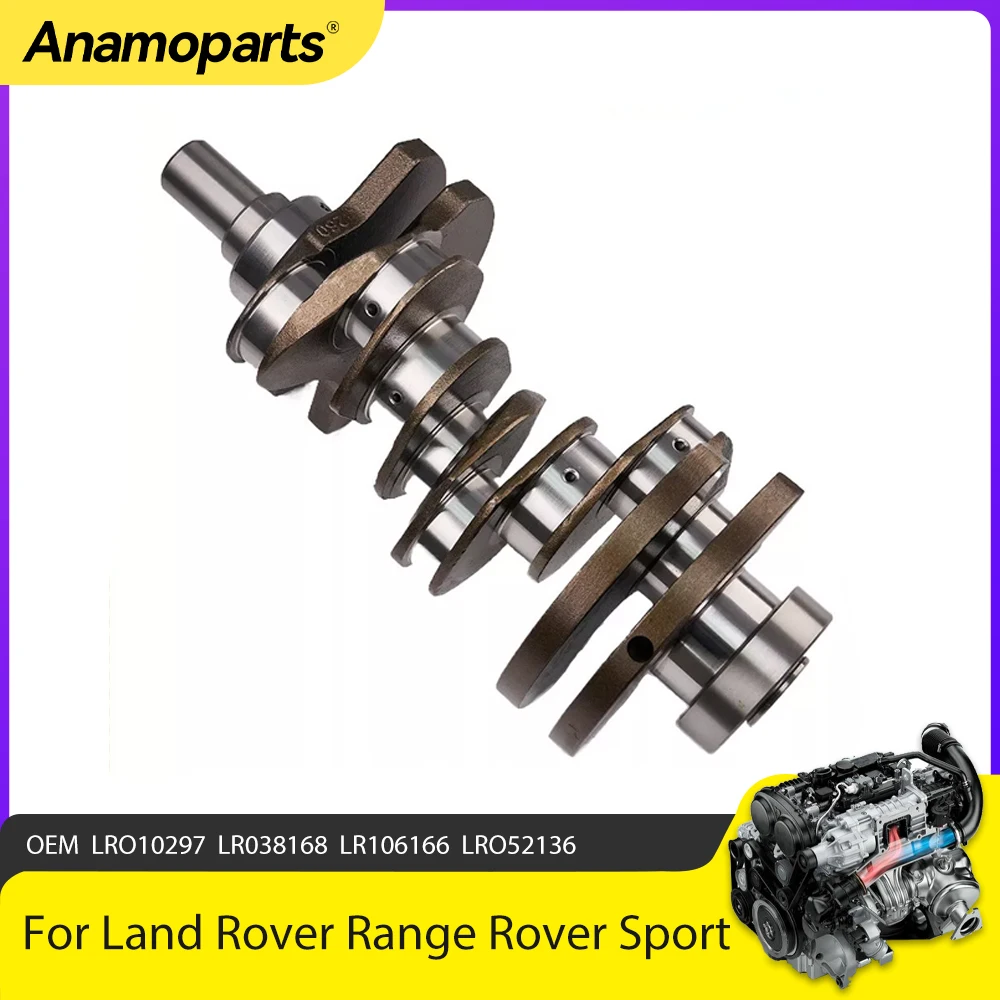 Engine Parts Crankshaft Fit 2.7 L 276DT For Land Rover Discovery Range Rover Sport JAGUAR XE XJ PEUGEOT 2.7L Diesel LR010297