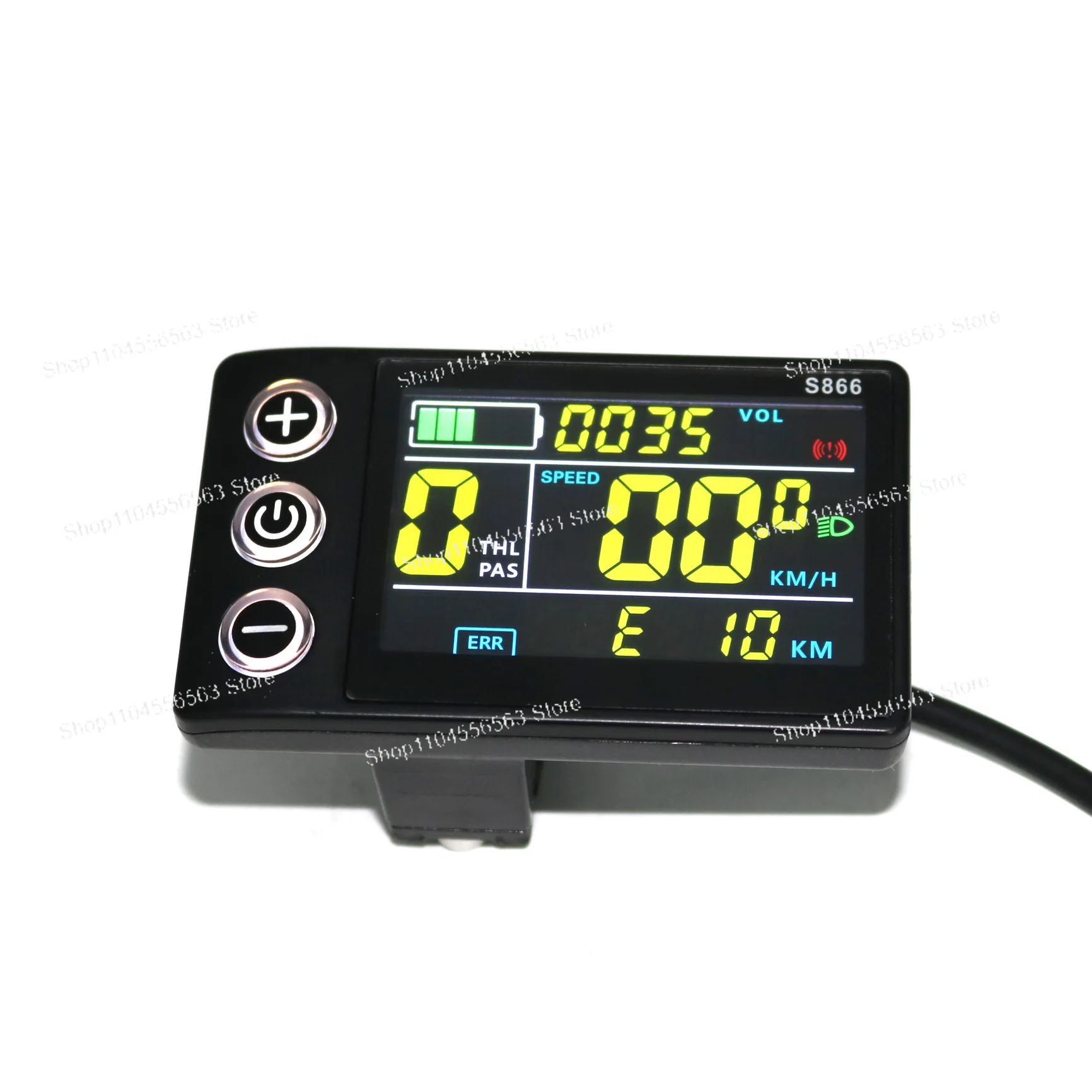 وحدة تحكم بدون فرش للدراجة الإلكترونية 250 وات/350 وات، شاشة ملونة S866 لأنظمة بطارية ليثيوم الجبلية والسكوتر #6