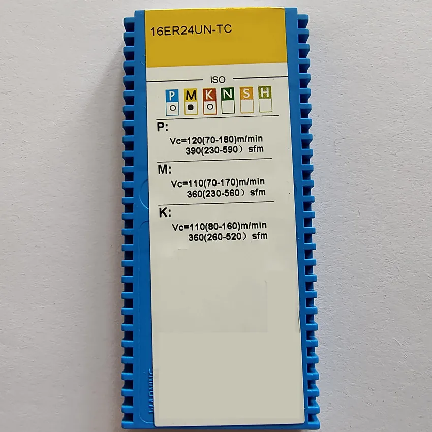 16ER8UN-TC/16ER12UN-TC/16ER14UN-TC/16ER16UN-TC/16ER18UN-TC/16ER20UN-TC/16ER24UN-TC GM3225 CNC carbide Threaded inserts 10pcs/box