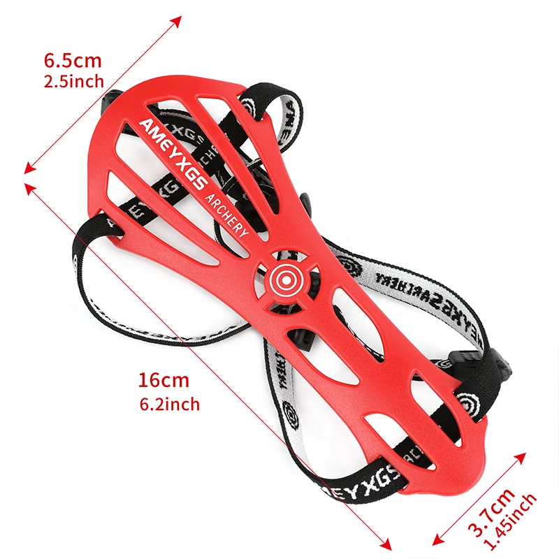 Protector de brazo de nailon para tiro con arco – Correas ajustables - imagen 2