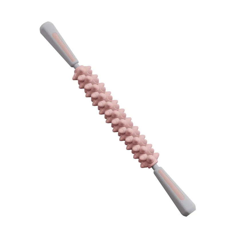Spiky Muscle Massage Roller Stick Deep Tissue Fascia Release Yoga Tool for Leg Calf Thigh Muscle Pain Relief Fitness Massager