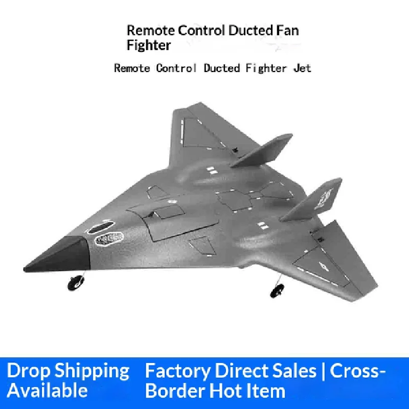 Fx9672 New  Remote Controlled Aircraft Sr72 Future Fighter Dual Channel Glider Fixed Wing Model Aircraft Toy Festival Gift