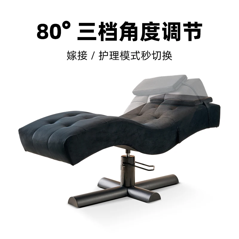Japanese Head Spa Massage Table With Water Basin For Salon Hair Rinsing And Facial Hydrotherapy Beauty Treatment