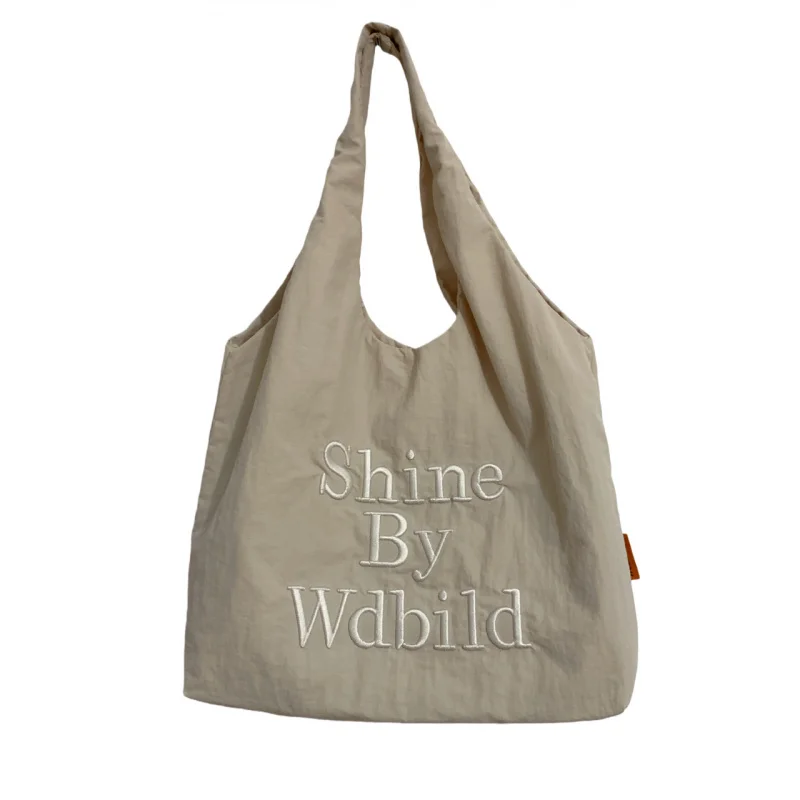 

Casual Canvas Tote Bag for Women2025New stylish lightweight handbag for shopping and commuting, versatile shoulder bag