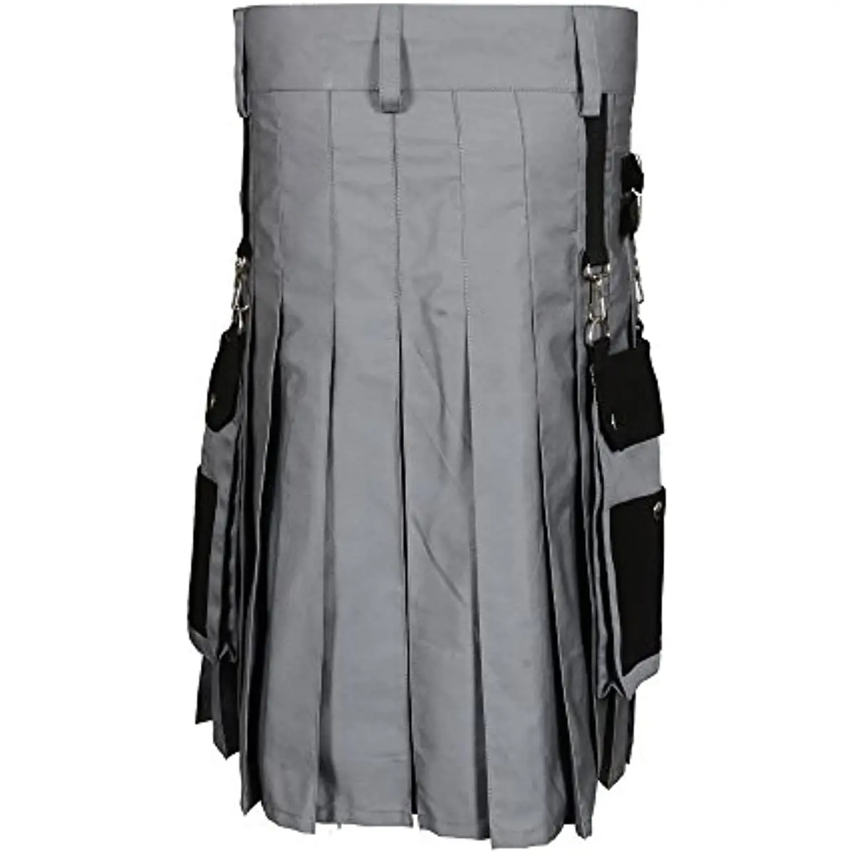 Scottish Black & Gray Two Tone Utility Kilt