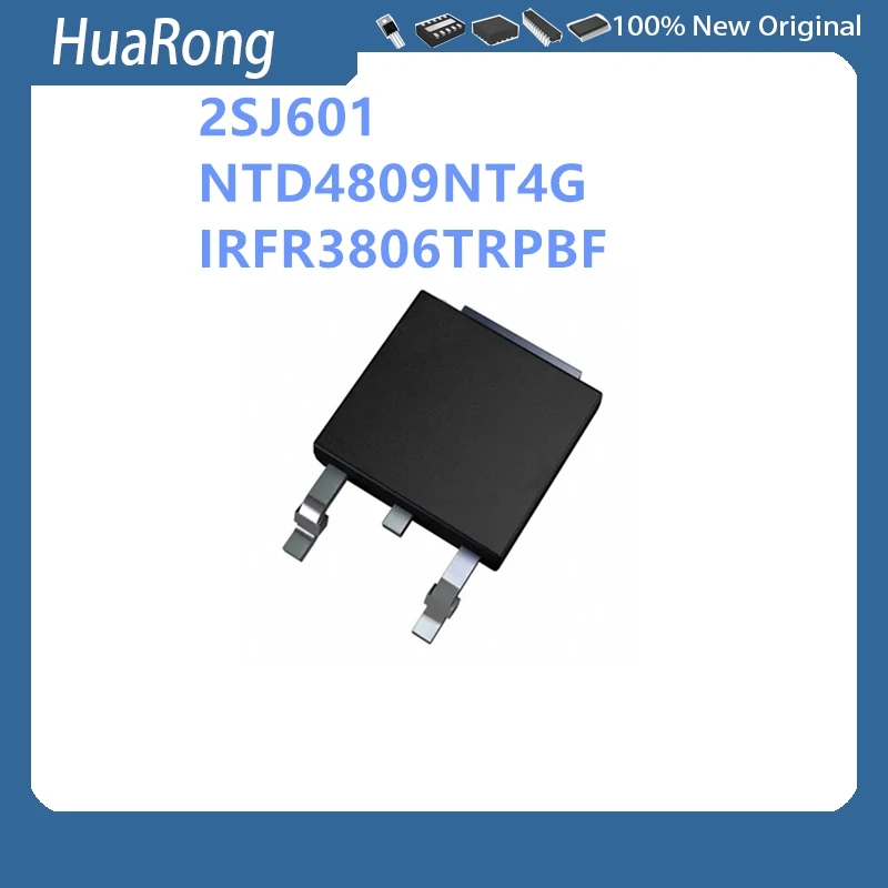 10 Pçs/lote 2SJ601 J601 NTD4809NT4G NTD4809N 4809NG IRFR3806TRPBF IRFR3806 RFR3806