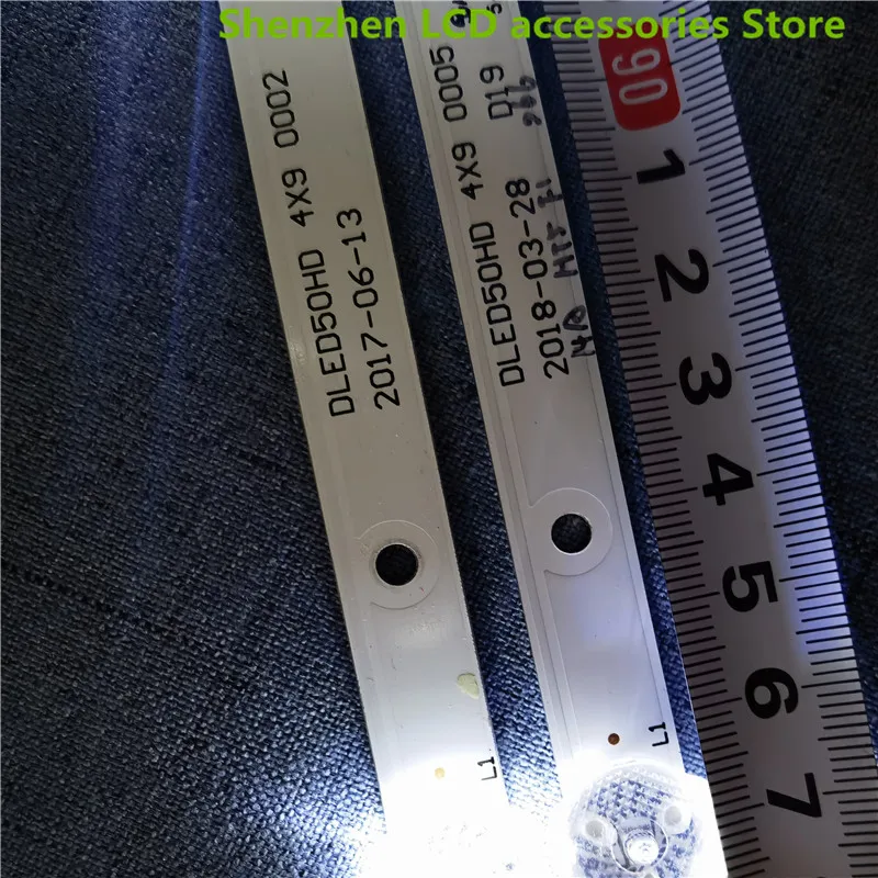 ل DLED50HD 4X9 0002 99 سنتيمتر 9LED 3 فولت 100% جديد LCD إضاءة خلفية للتلفاز بار