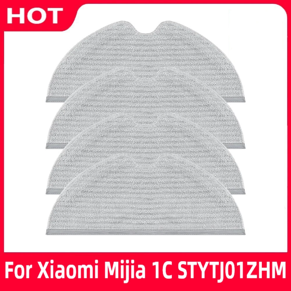 For Xiaomi Mijia 1C / STYTJ01ZHM Mi Mop Cloth Parts Robot Vacuum Mop Robotic Vacuum Cleaner Replacements Accessories