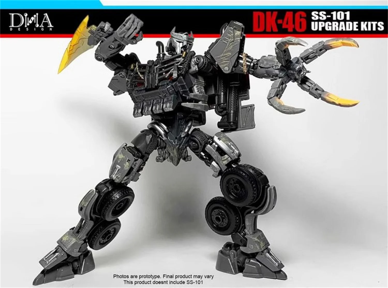 dna dk-46 スカージ　アドオン　トランスフォーマー ドナデザインアップグレードキット,スカージネメシスプライム