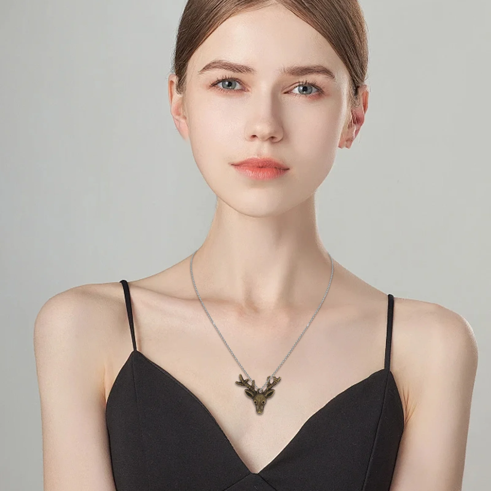 20 قطعة قلادة سبائك الغزلان صنع المجوهرات المعلقات صنع المجوهرات السحر خفيفة الوزن لطيف naments مجموعة الاكسسوارات اليدوية