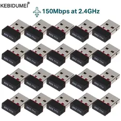 150Mbps USB WiFi Adapter RTL8188 LAN Card Wireless Network Card Adapter WiFi Dongle for Desktop Laptop PC Windows Wholesale