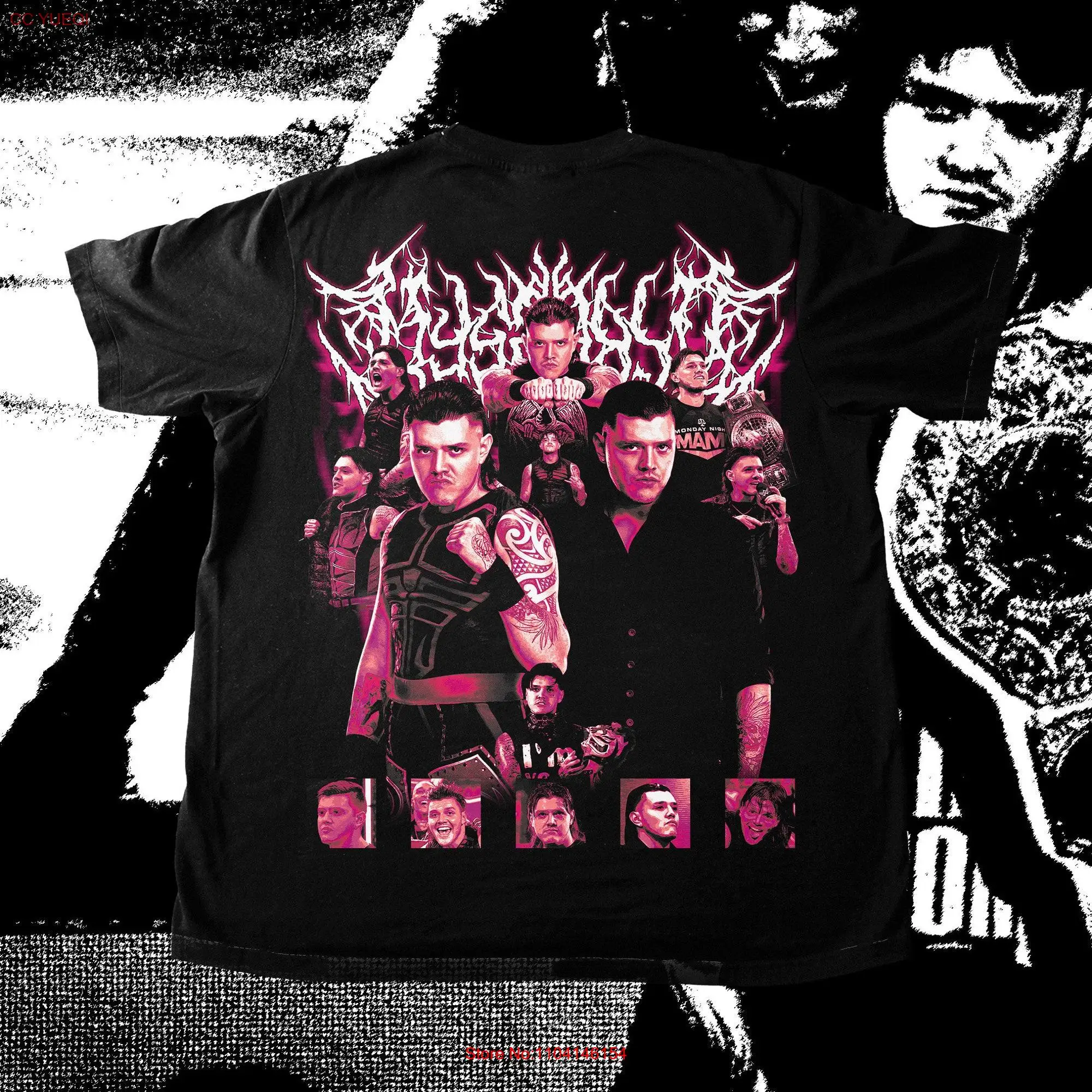 Dominik Mysterio T Shirt long or short sleeves